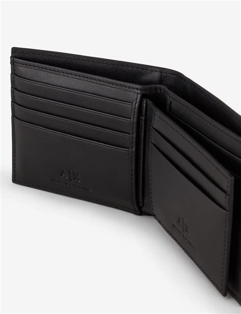 mens armani wallets|armani exchange wallet for men.